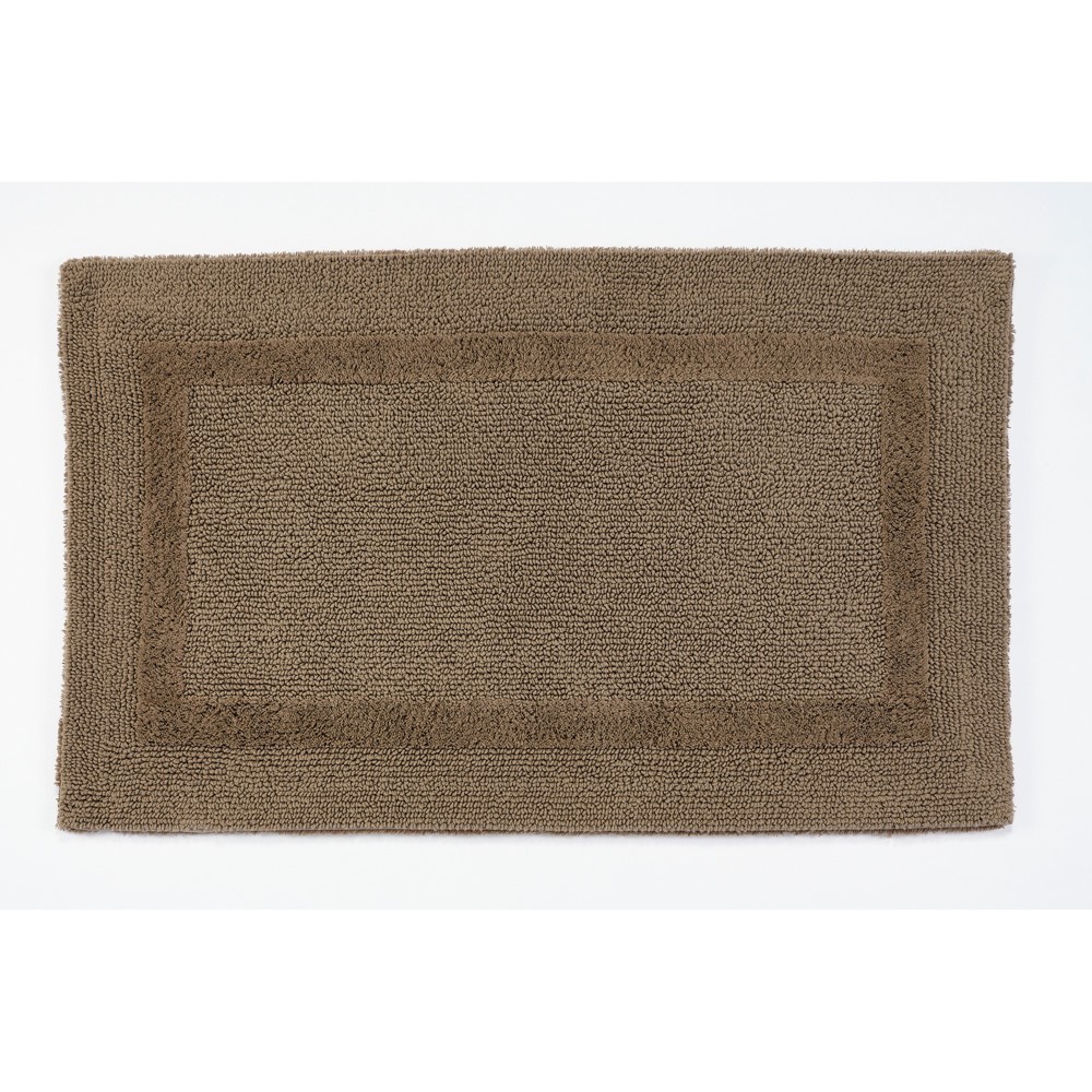 Reversible Bath Mat 771 by Designer Abyss & Habidecor in Funghi Brown